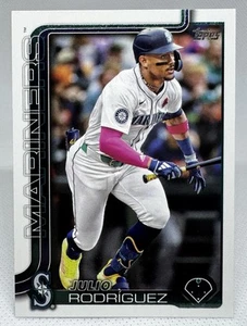 Julio Rodriguez #CTC-14 - 2025 Topps Series 1 Companion Card Image Variation SP - Picture 1 of 8