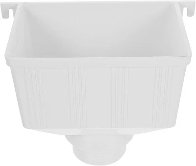 Gutter Downspout Adapter Drainage Connector Rainwater White  - Image 1 of 4