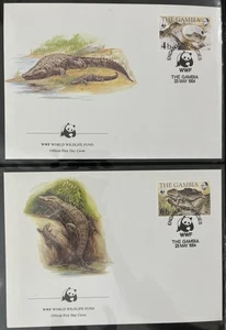 World WWF FDC Covers Postcards Togolaise Ghana Wildlife (28 Items) MK8480 - Picture 1 of 14