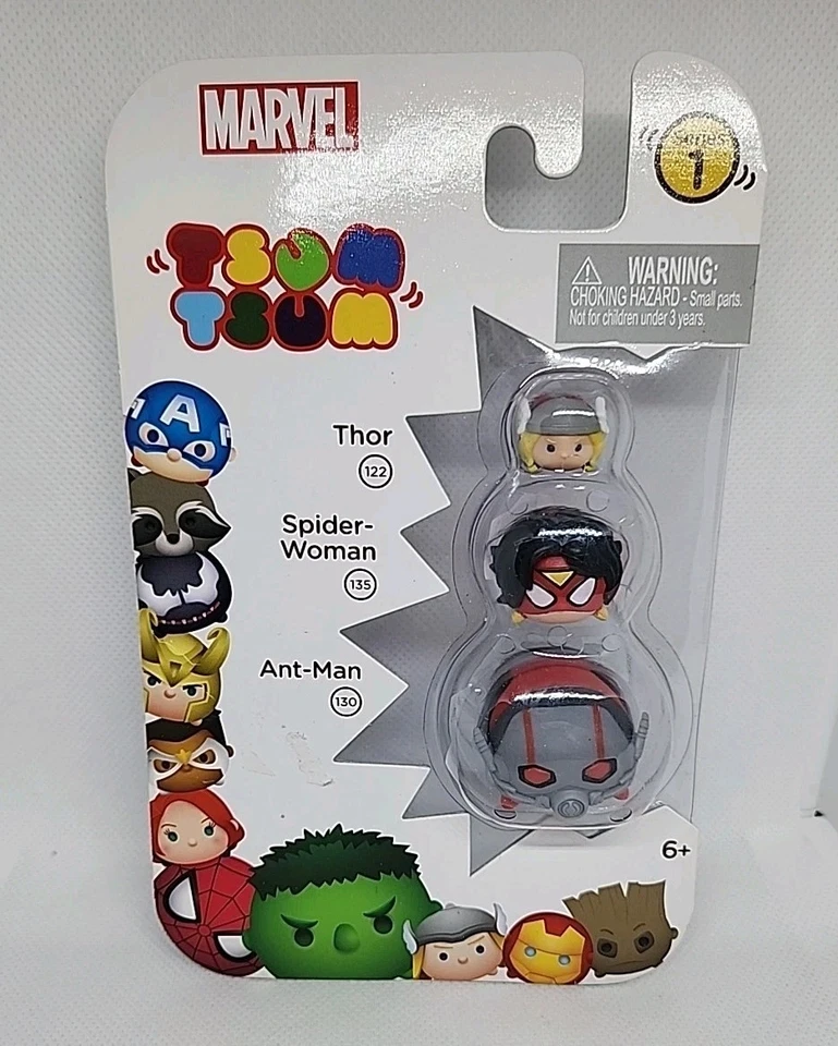 Disney Merchandise 9132PDQ Tsum Pack of 3 Series 4