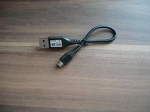 Nokia CA-101D Micro-USB Datenkabel Data Cable Ladekabel 20 cm schwarzgrau - Bild 1 von 1