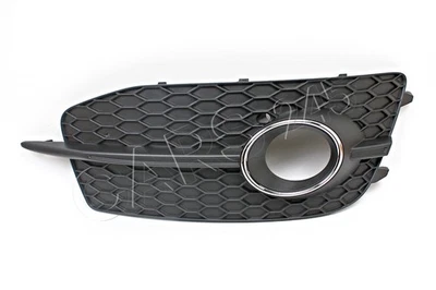 Parachoques delantero antiniebla negro satinado DERECHO AUDI Q3 2012-2014 S-Line genuino Foto 1 de 4