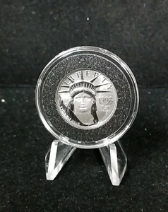 1998 W American Eagle 1/4 Ounce Uncirculated MS Platinum Coin In Capsule #5821 - Picture 1 of 2