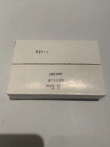2001 KENTUCKY  P & D State Quarter Rolls - Unopened Sealed Box OGP (2-rolls) R27 Cover