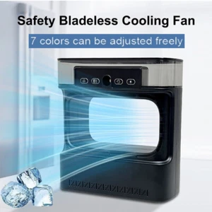 Air Cooler Fan Evaporative Ice Cold Cooling Air Conditioner Humidifier Portable - Picture 1 of 15