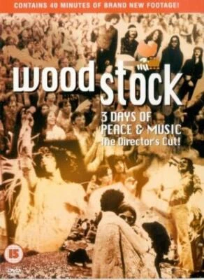Woodstock (The Director's Cut) DVD (2001) Michael Wadleigh cert 15 Amazing Value - Image 1 of 2
