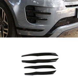 Griglia sfiato fendinebbia nera rivestimento striscia per Range rover Evoque 2019 2020 - Foto 1 di 3