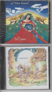 2 New/Sealed CDs by Tres Lunas - "moonrise" & "of Her Hand" FREE SHIP - Picture 1 of 6