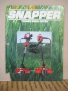 Original Snapper Trimmer / Brush Cutter Brochure Catalog - Picture 1 of 3