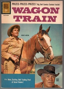 Wagon Train #10 Dell TV Western Comic 1961 HIGH GRADE Ward Bond Robert Horton - Picture 1 of 5