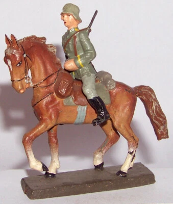 Lineol soldado alemán a caballo #22 Foto 1 de 2
