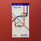 LONDON UNDERGROUND TUBE MAP DECEMBER 2019 Artist Bedwyr Williams - EXCELLENT