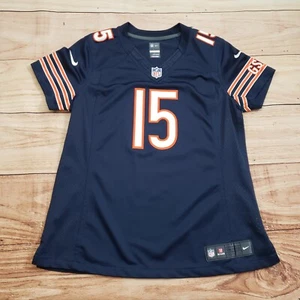 Chicago Bears Jersey Womens Large Blue Orange Nike Brandon Marshall Football - Picture 1 of 11
