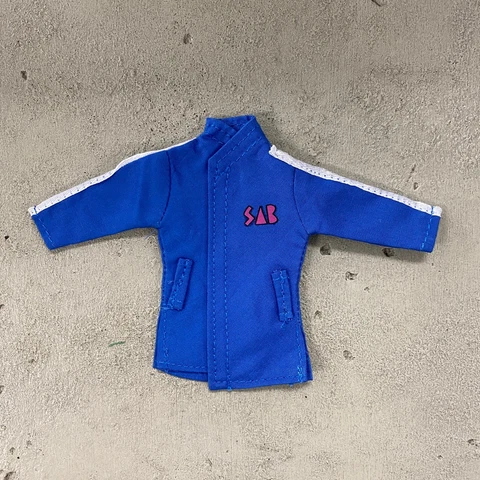 SU-DBT-B: Blue Dragon Ball Broly Movie Track Jacket for SHF Dragon Stars Goku Cover