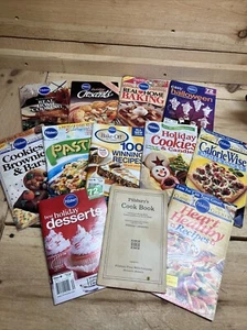 Pillsbury Mini Paperback Cookbooks (Lot of 12) Includes 1 Vintage Copyright 1927 - Picture 1 of 24