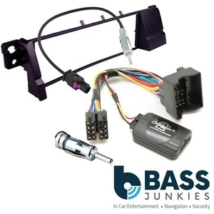 BMW 3 Series Coupe E46 2004-06 Fascia & Steering Stalk Kit for ALPINE Car Radio - Picture 1 of 1