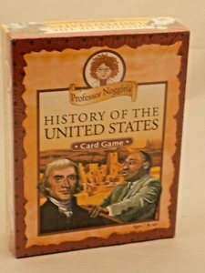 New Sealed Professor Noggin's History of the United States Card Game  - Picture 1 of 3