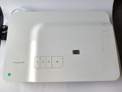 HP ScanJet G3110 Flatbed Slide Scanner w/CD & Wires (Tested, Works) - Image 1 of 4