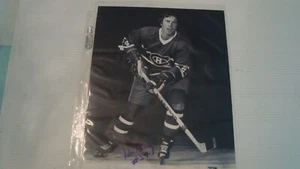 RARE BLACK AND WHITE DON AWREY AUTOGRAPH 8X10 MONTREAL CANADIENS....BEAUTIFUL - Imagen 1 de 9