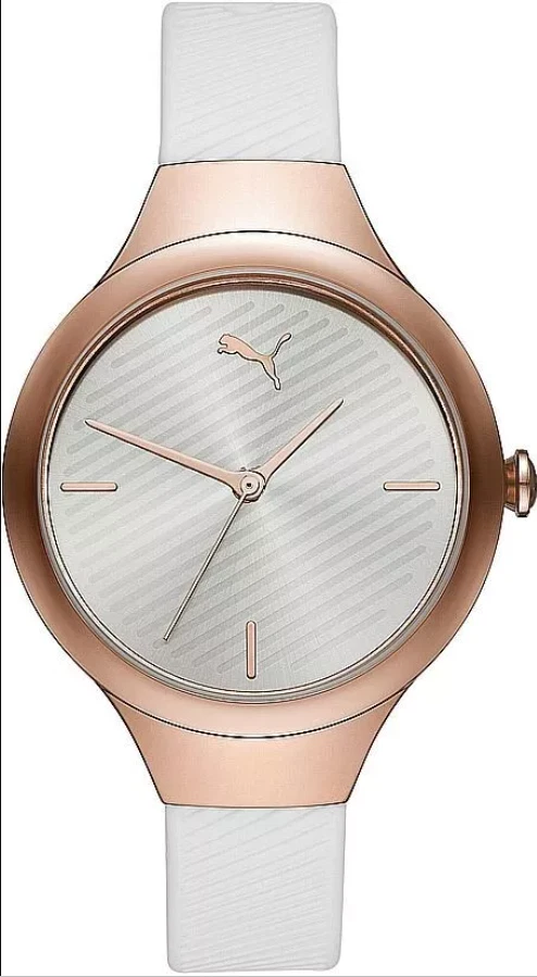 Reloj Mujer PUMA CONTOUR P1018 Silicona Oro Blanco Rosa Foto 1 de 1