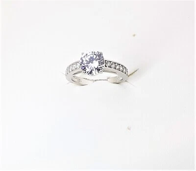 Anello Donna Lotus Silver Tipo Solitario In Argento Con Zirconi LP3507-3/114 - Immagine 1 di 3