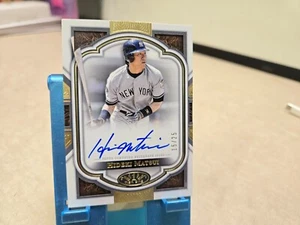 2023 Topps Tier One Next Level Auto Bronze /25 Hideki Matsui #NLA-HM Auto - Picture 1 of 2