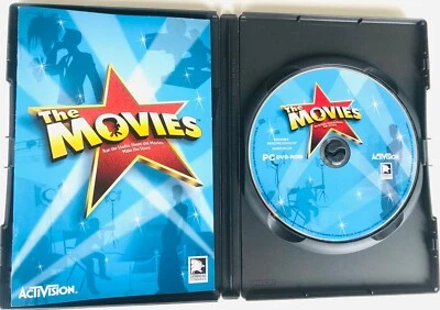 Original Boxed PC The Movies DVD ROM Game 2005 Windows 12+ Activision Classic - Image 1 of 4