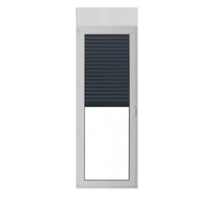 Kunststoff Balkontür Terrassentür PVC Fenster 750 x 1950 mit Rolladen nach Maß - Bild 1 von 15