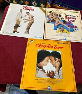 Laser Disc Neil Simon Movies Odd Couple Seems Like Old Jack Lemmon Walter Matha - Picture 1 of 8