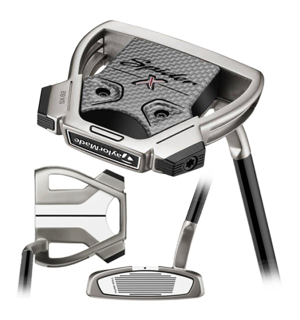 TaylorMade Spider S Platinum/White #1 Putter