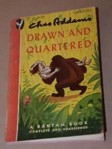 Vintage Chas Addams Drawn and Quartered - Banton Book Paperback Complete 1946 - Foto 1 di 8