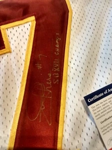 Joe Theismann Autographed Washington Redskins Jersey PSA DNA Cert - Picture 1 of 4
