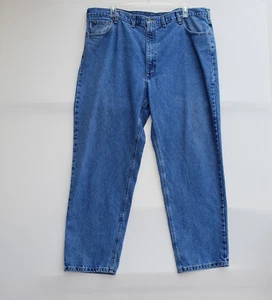 Men’s Carhartt Blue Jeans 46”x32” Loose Original Fit RN#14806 - Picture 1 of 9