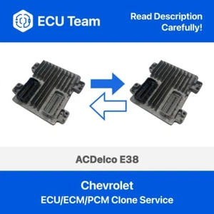 Chevrolet ECU ECM PCM Engine Computer Cloning Service ACDelco E38 Plug & Play - Picture 1 of 2
