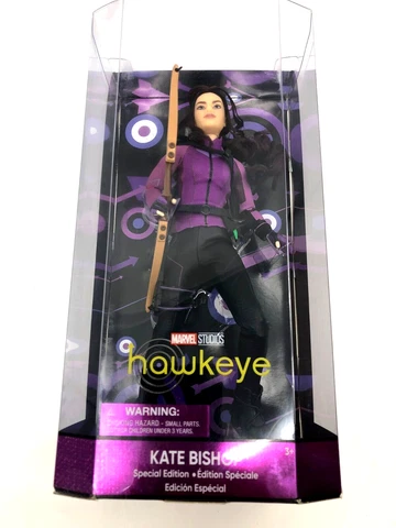 Marvel's Hawkeye Kate Bishop Doll Disney Exclusive Special Edition Rare BrandNEW Cover