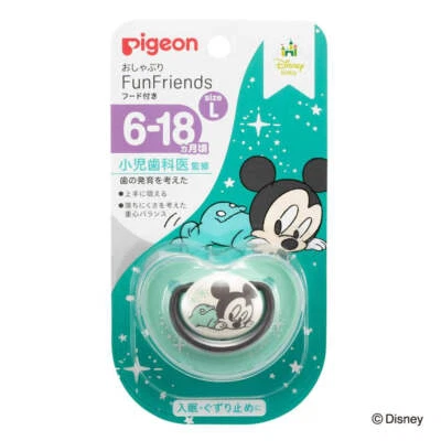 Pigeon - FunFriends Mickey Mouse Baby Pacifier for 6-18months/Size L - image 1 of 3