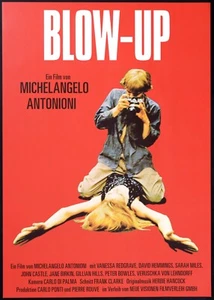 BLOW-UP Antonioni MANIFESTO ORIGINALE TEDESCO ED. 2007 POSTER AFFICHE - Bild 1 von 1