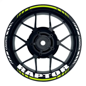 Adesivi Per Cerchi Moto Wheelsticker KTMXC Grid Verde - S - Foto 1 di 2