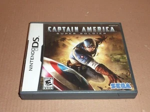 Captain America: Super Soldier (Nintendo DS, 2011) Completo, CIB - Foto 1 di 8