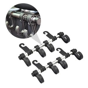 Multifunctional Hooks for Car Headrests Keep Items Within Reach While Driving - Picture 1 of 11