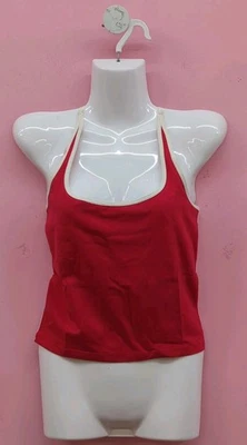 Victoria Secret розовый весь день хлопок квадратный воротник бюстгальтер бак средний красный перец - Изображение 1 из 4