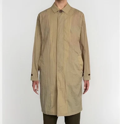 TOMMY HILFIGER Tailored Trench Coat TOHPBTHL4059 Beige Garment Dyed CO Sz.54 - Image 1 of 4