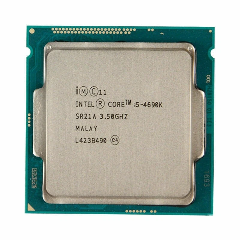 Intel Core i5-4690K CPU Quad-Core 3.5GHz 6M SR21A LGA1150 88W Processor - Image 1 of 1