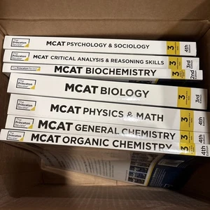 The Princeton Review, MCAT Subject Review, Complete Set, 4th Edition - Picture 1 of 1