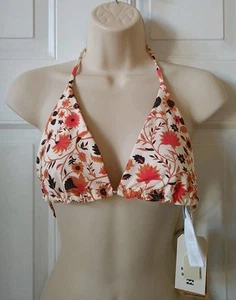 BILLABONG REVERSIBLE SWEPT AWAY SWIM TOP, SIZE L/12 - Picture 1 of 5