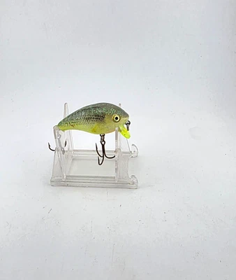 Señuelo de pesca Crankbait sello doble 1 menos hombre bebé vintage Foto 1 de 3