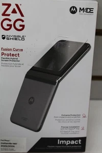 ZAGG Invisible Shield Fusion Curve Screen Protector Motorola Razr (2024/25) NEW - Picture 1 of 6