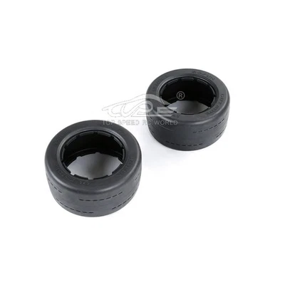 TSRC Hinterreifen Satz Schwarz Für 1:5 HPI RV Baja 5B 5T 5SC RC Car Teile - Bild 1 von 4