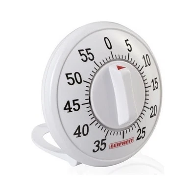 Timer Cooking Leifheit 22600 Comfortline Mechanical 60 Minutes White Foto 1 de 2