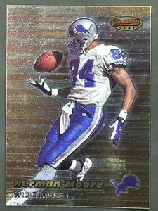 1999 Bowman Bowman's Best Herman Moore Lions Base Card 81 - Picture 1 of 3